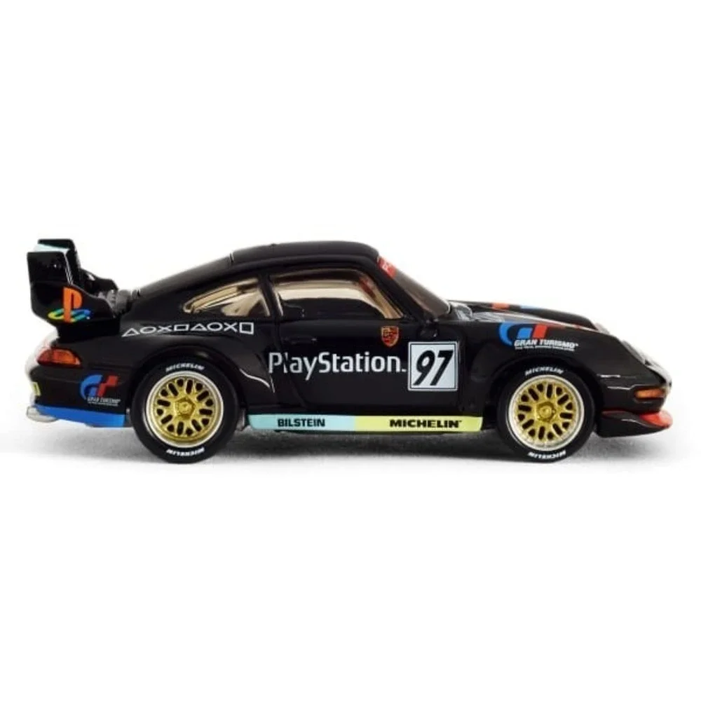Hot Wheels Elite 64 Porsche 911 GT2 EVO 993 PlayStation #97 Mattel - IN HAND